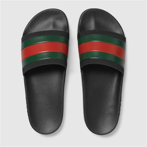 mens flip flops gucci|gucci slides men real.